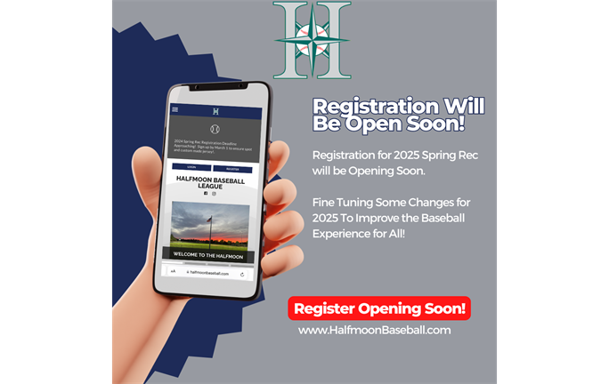 2025 Spring Rec Registration Opening Soon!